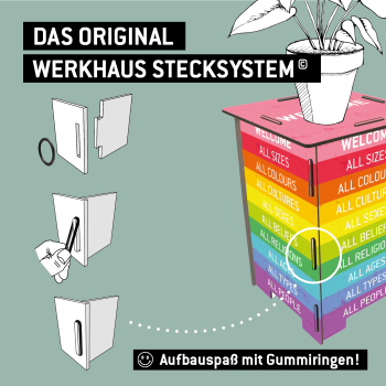 Preview: Photohocker - WELCOME Preview: Original Werkhaussystem