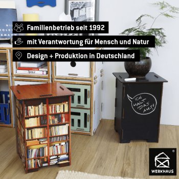 Photohocker Alte Weltkarte Design und Produktion in Deutschland