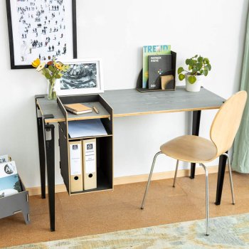 Mehr Stauraum für den Schreibtisch