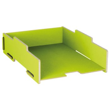 Aktenablage stapelbar grasgrün