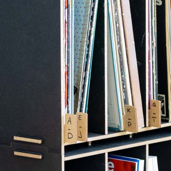 Schallplatten Register zum selbst beschriften