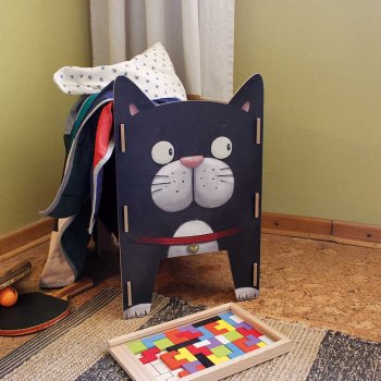 Vierbeiner Hocker Katze