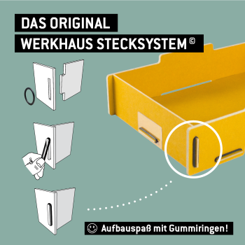Preview: Aufbewahrungsbox mit Stecksystem