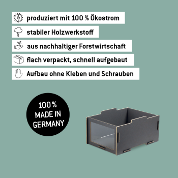 Preview: Aufbewahrungsboxen stapelbar