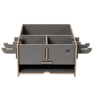 Organisationsbox mit Ablage