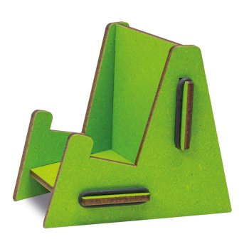 gragrüner Handy-Ständer