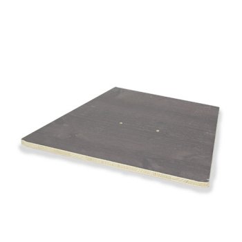 Regalzubehör Deckplatte | Fichte Grau