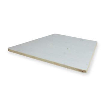 WERKBOX 30 GRAD Deckplatte Fichte Weiß
