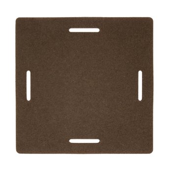 braune Filzauflage für Photohocker