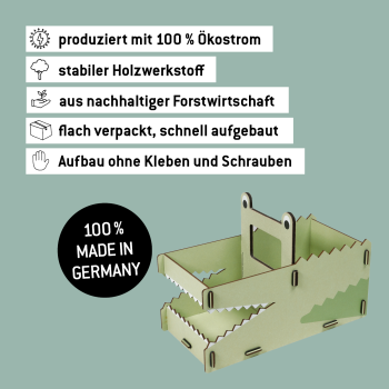 Preview: Tragebox Krokodil
