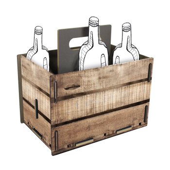Flaschenträger 1 Liter-Flaschen