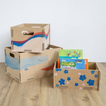 Spielzeugkisten individuell gestaltet