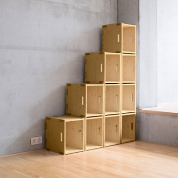 10er WERKBOX-Set Fichte Natur