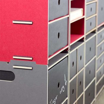 Stapelbares Schubladenbox-System | WERKHAUS