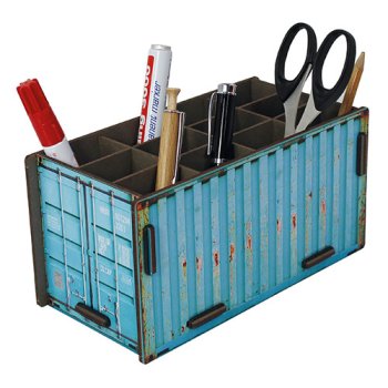 Container Stiftebox tuerkies | WERKHAUS