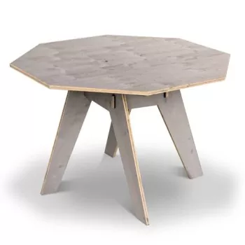 Moderner kleiner Holztisch als Esstisch für den Garten und die Terrasse | WERKHAUS
