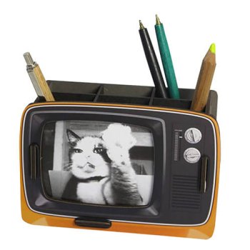 Stiftebox TV - Orange