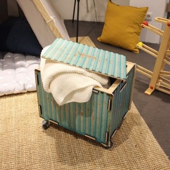 Rollbox als Aufbewahrungsbox