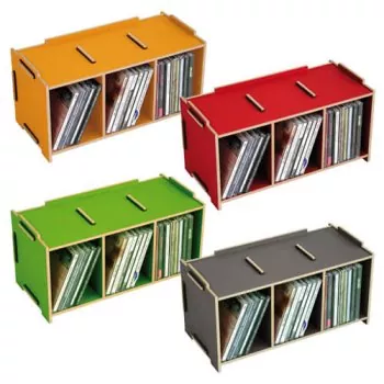 Medienboxen für CD's in verschiedenen Farben | WERKHAUS