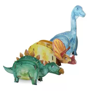 Bunte Dino-Spielzeugkisten für das Kinderzimmer | WERKHAUS