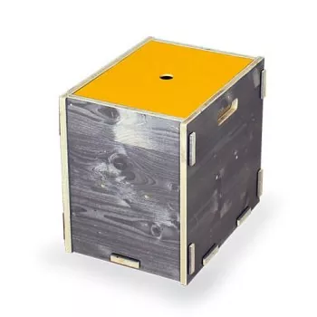 WERKBOX Deckel in gelb | Regalsystem WERKBOX