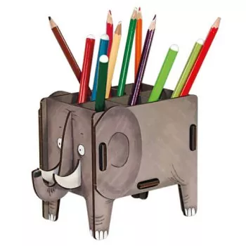 Stiftebox Vierbeiner - Elefant