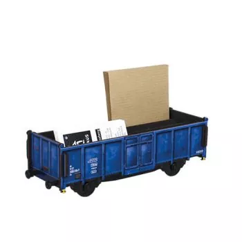 Stiftebox Güterwagen Blau