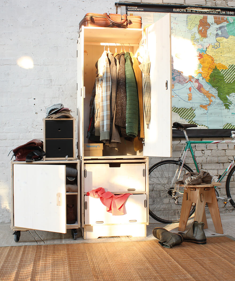 Kleiderschrank Sockel Werkhaus Online Shop