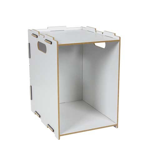 Weiße Box für Ordner Weiße Box für Ordner