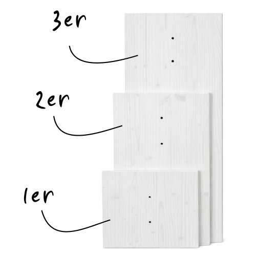 3er Regalboden WERKBOX Fichte Weiß | Second Hand