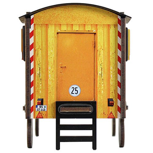 Bauwagen Stiftebox | Rückansicht