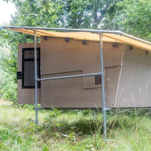 Sommerhütte aus Fichtenholz Sommerhütte aus Fichtenholz