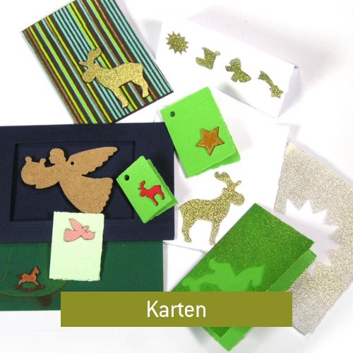 Großes Weihnachtsbastel-Set 152-teilig