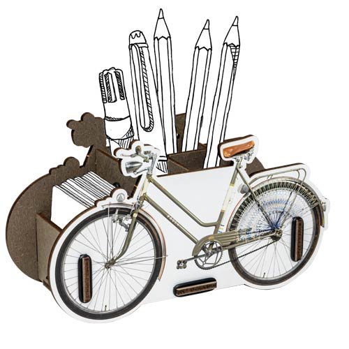 Stiftebox Damenrad