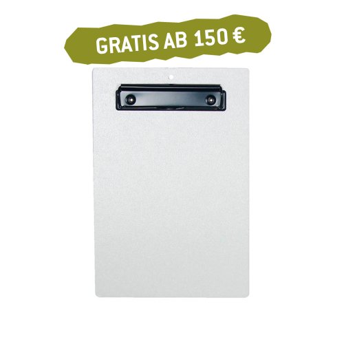 Gratis Klemmbrett A5 weiß