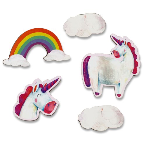 Einhorn-Magnete für Kühlschrank, Magnettafel und Kinderzimmer