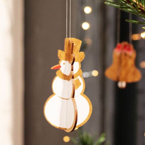 Weihnachtsschmuck Anhänger Schneemann