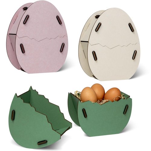 3er-Set Geschenkbox Osterei