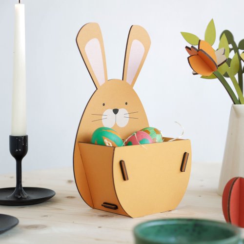 Osterhase als Geschenkbox