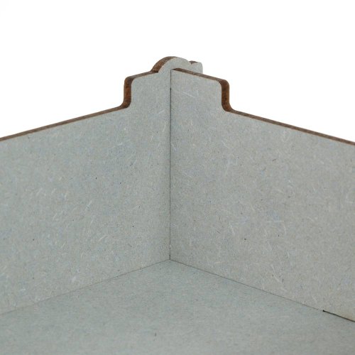 Aufbewahrungsbox Dunkelblau Detail Innen