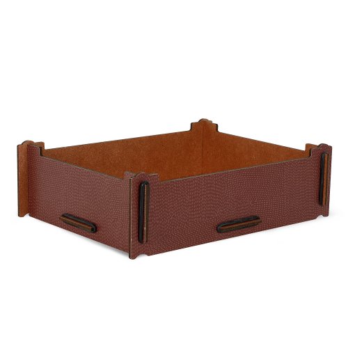 Aufbewahrungsbox klein Aubergine