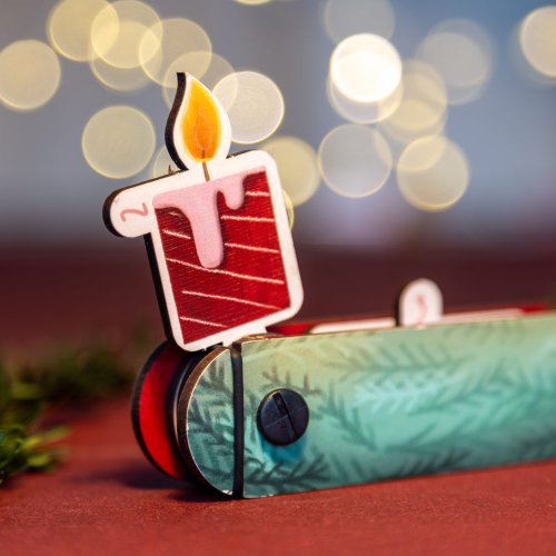 Kreativer Adventskranz