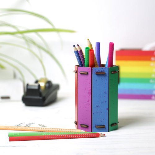 bunter Stifteköcher