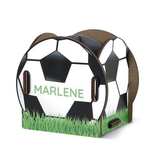 Personalisierte Fußball-Stiftebox