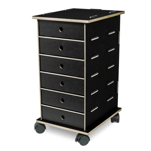 Runninbox Rollcontainer in schwarz
