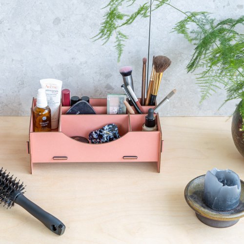 Praktische Aufbewahrung für Kosmetik