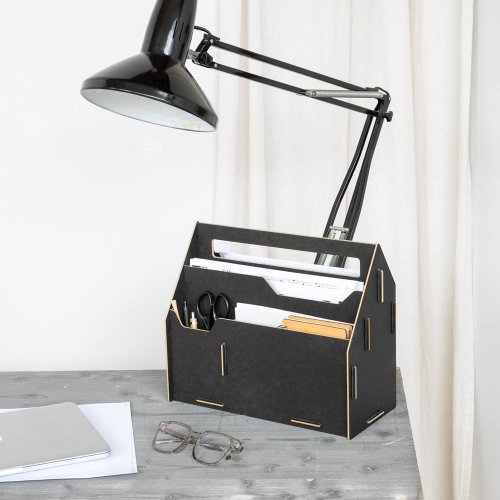 Organizer für Notebook, Notizen, Handy und Stifte