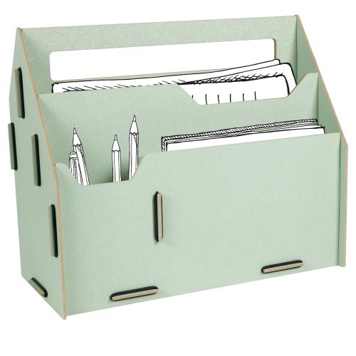 Office to Go Organizer Jadegrün