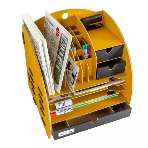 Leo-Organizer in rot, gelb und grau online kaufen