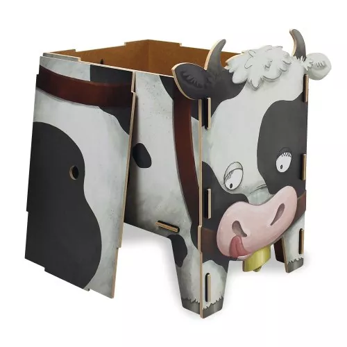 Hocker für das Kinderzimmer | Kuh